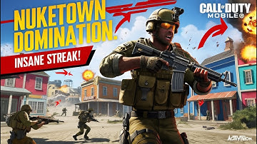 Total Domination on Nuketown! 🔥 | COD Mobile Gameplay"