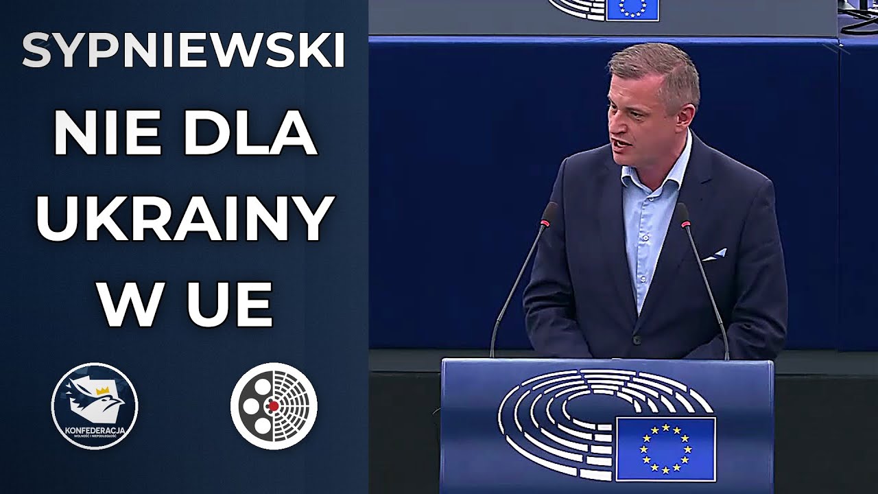 Marcin Sypniewski: Nie dla przyjęcia Ukrainy do UE