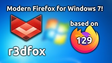Modern Firefox for Windows 7!