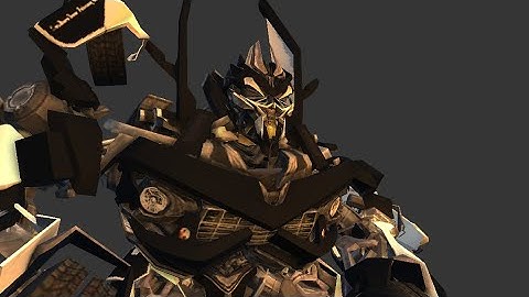 barricade transformation test | transformers Prisma 3d