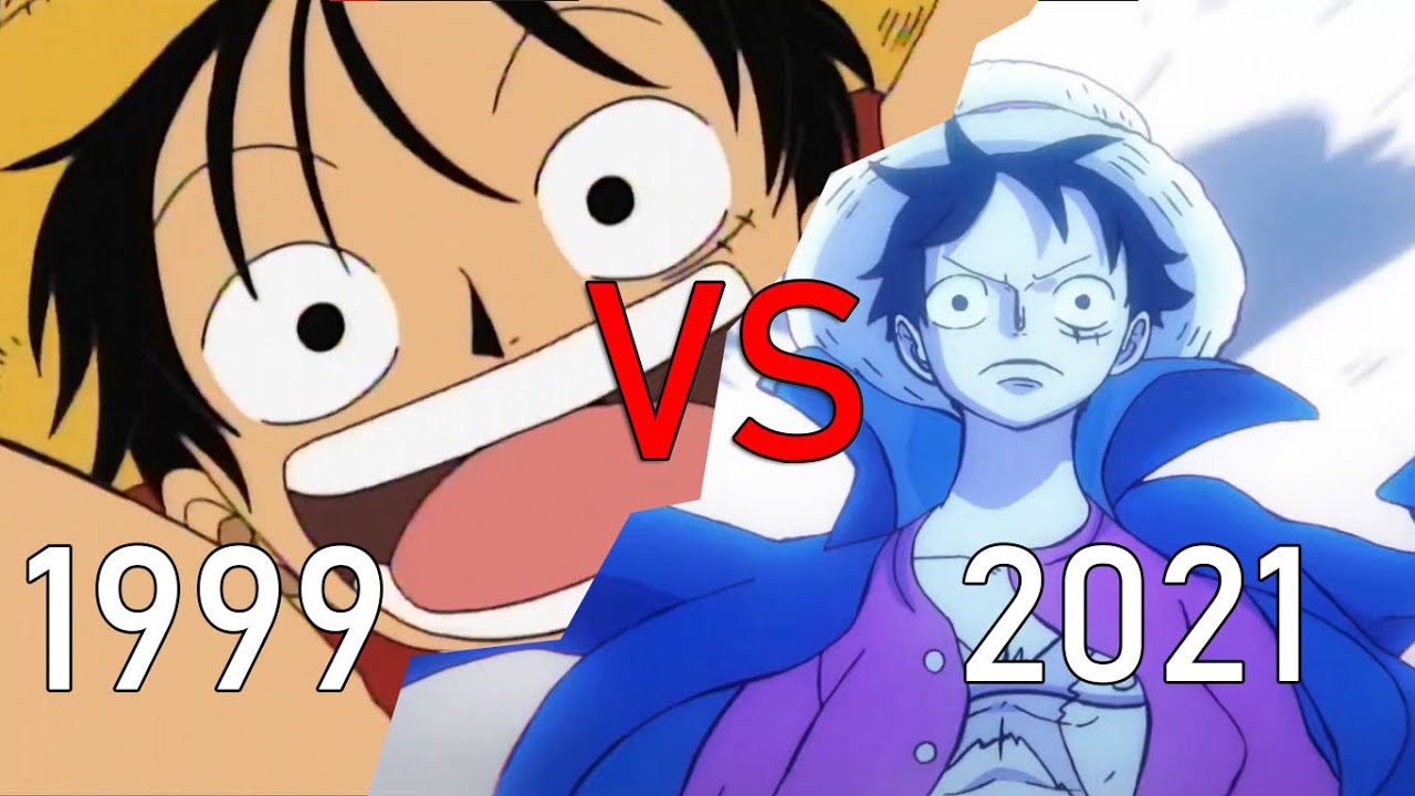 One Piece (1999) vs One Piece Episode 1000 (2021) New Opening Comparison 