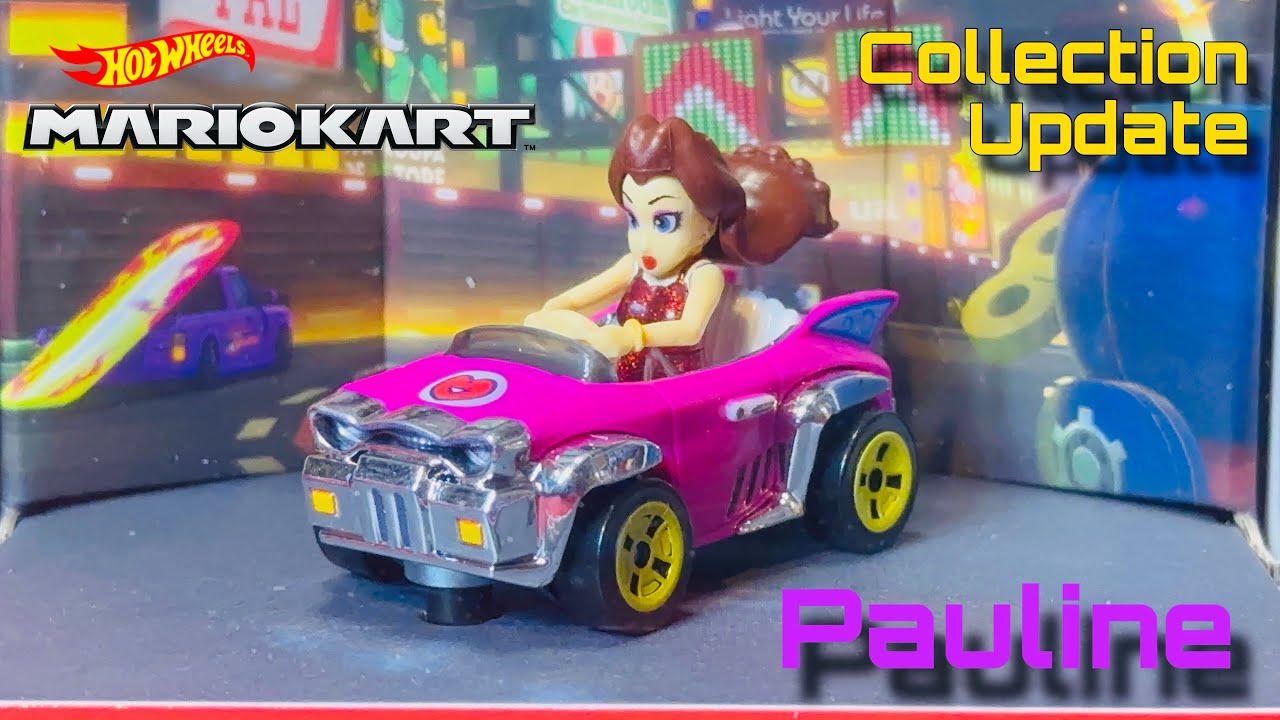 Hot Wheels Mario Kart Collection Update Pauline! - YouTube