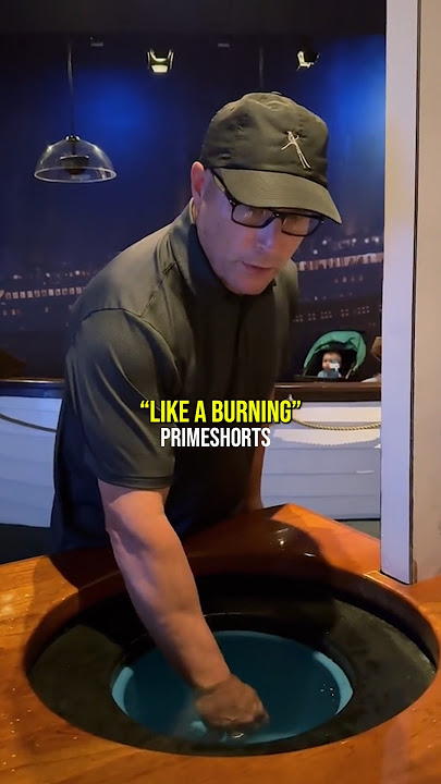 What It Felt Like to Touch Titanic’s Frozen Water ❄️😨