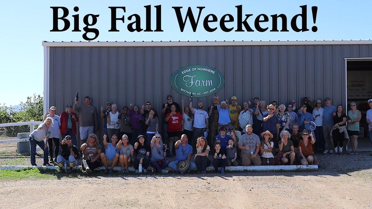 Big Fall Weekend on the Farm! Tours, Workshops & More! - YouTube