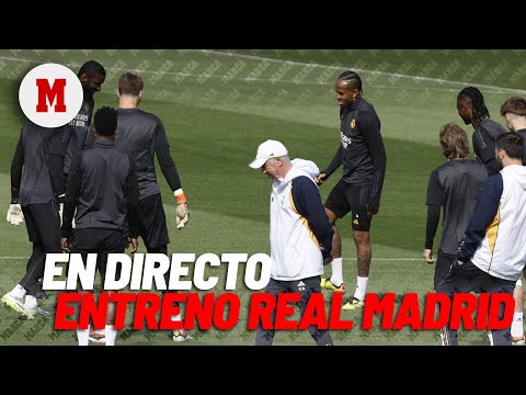 EN DIRECTO I Entrenamiento del Real Madrid previa la partido de LaLiga frente al Granada