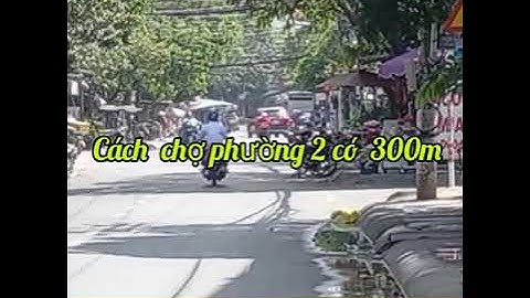 (  ĐÃ BÁN)    nhà mặt tiền  chợ phường 2 thành phố Tân An tỉnh Long An.