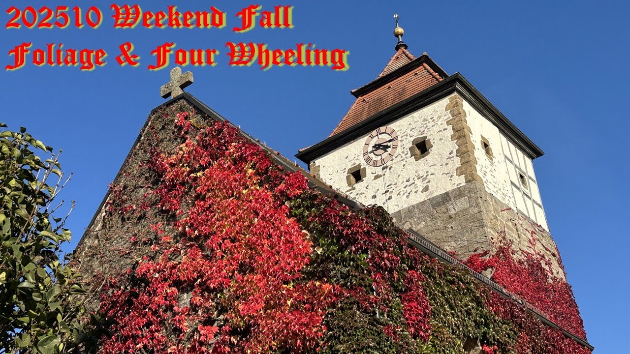Wheeling Fall 202510 Fall Foliage & Four Wheeling Weekend! - YouTube