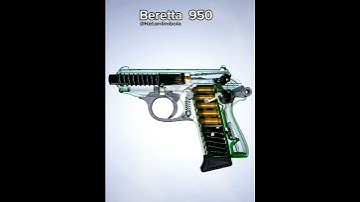 Italian Self Defense Pistol | Beretta 950 | How It Works
