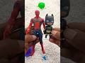hunting toys spiderman and betmen#short