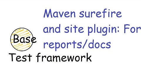 #14 Adding maven surefire report and site plugin: To generate html reports and site documentation.