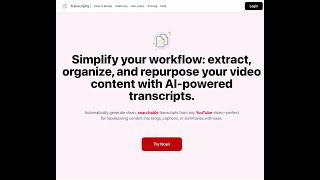 Transcriptly Product Demo