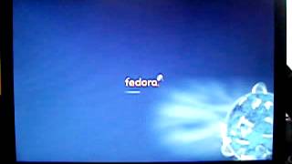 Fedora boot screen - Solar (plymouth)