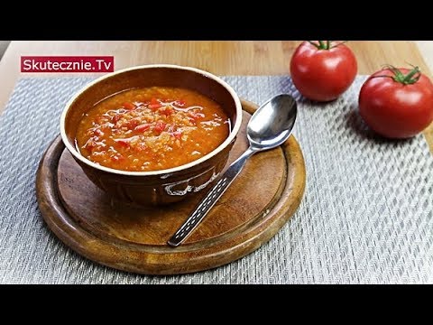 Wideo: Jak Zrobić Zupę Z Soczewicy I Pomidorów