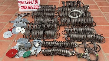 Tổng hợp các mẫu cạm bẫy thú rừng,bẫy chuột giá chỉ từ 8k/1chiếc lh 0967 924 126
