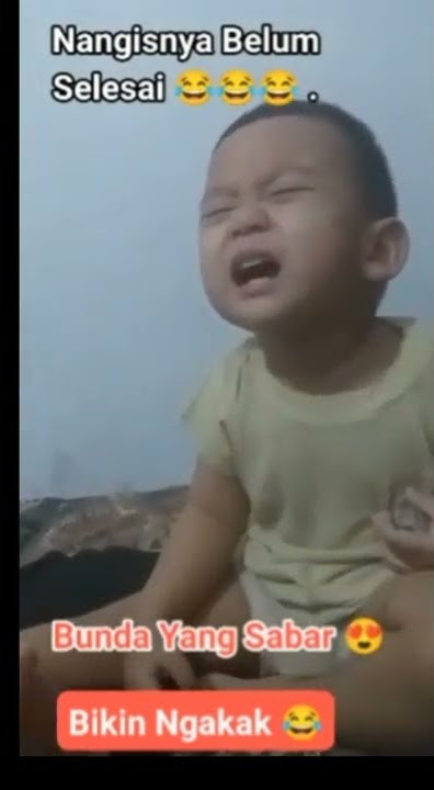 KETIKA ANAK KECIL DITANYA IBUNYA UNTUK TIDAK NANGIS#trendingshorts#video#viral#comedyvideo#anakanak
