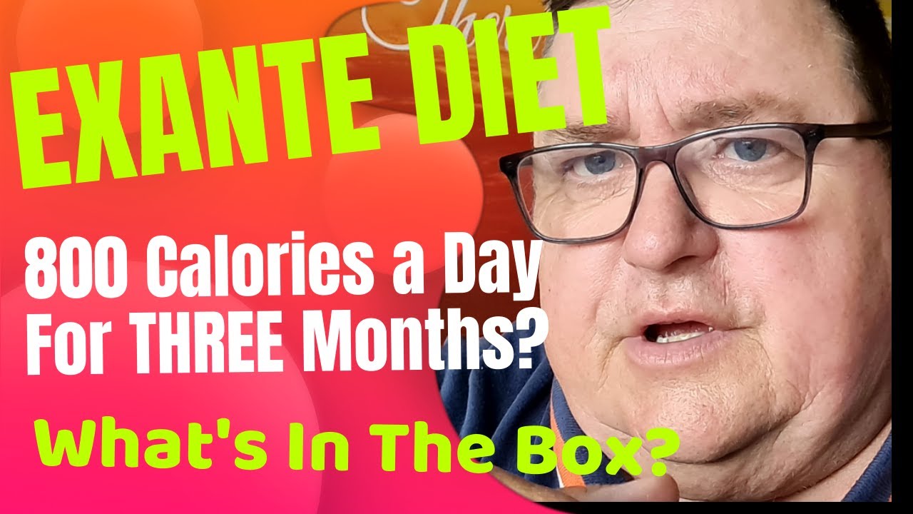 EXANTE DIET - UNBOXING THE 4 WEEK PLAN