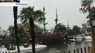 Adventureland nevado Disneyland Paris