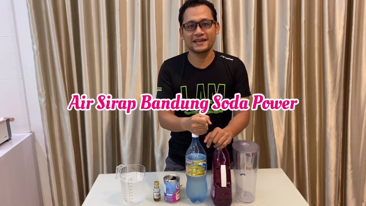 Cara buat bandung soda