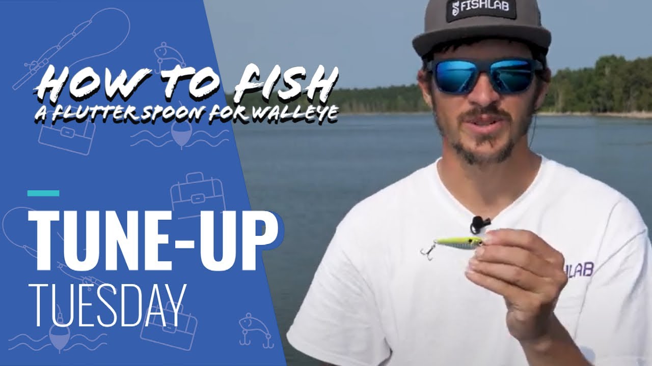 Tune-Up Tuesday | Fishing a Flutter Spoon for Walleye - YouTube
