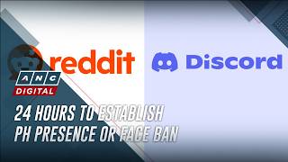 CICC gives Reddit, Discord 24 hours to establish PH presence | ANC