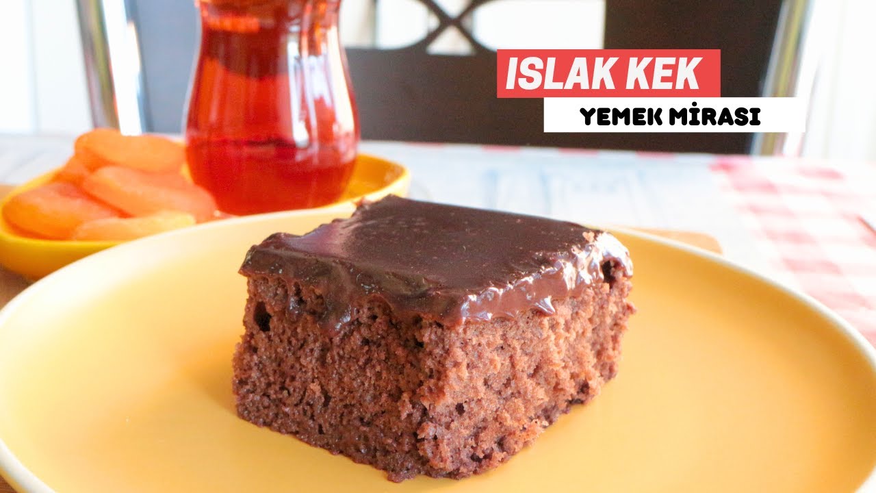 Çikolata Soslu Islak Kek Hazırlamak İçin En Kolay ve Pratik Tarif | Islak Kek Tarifi