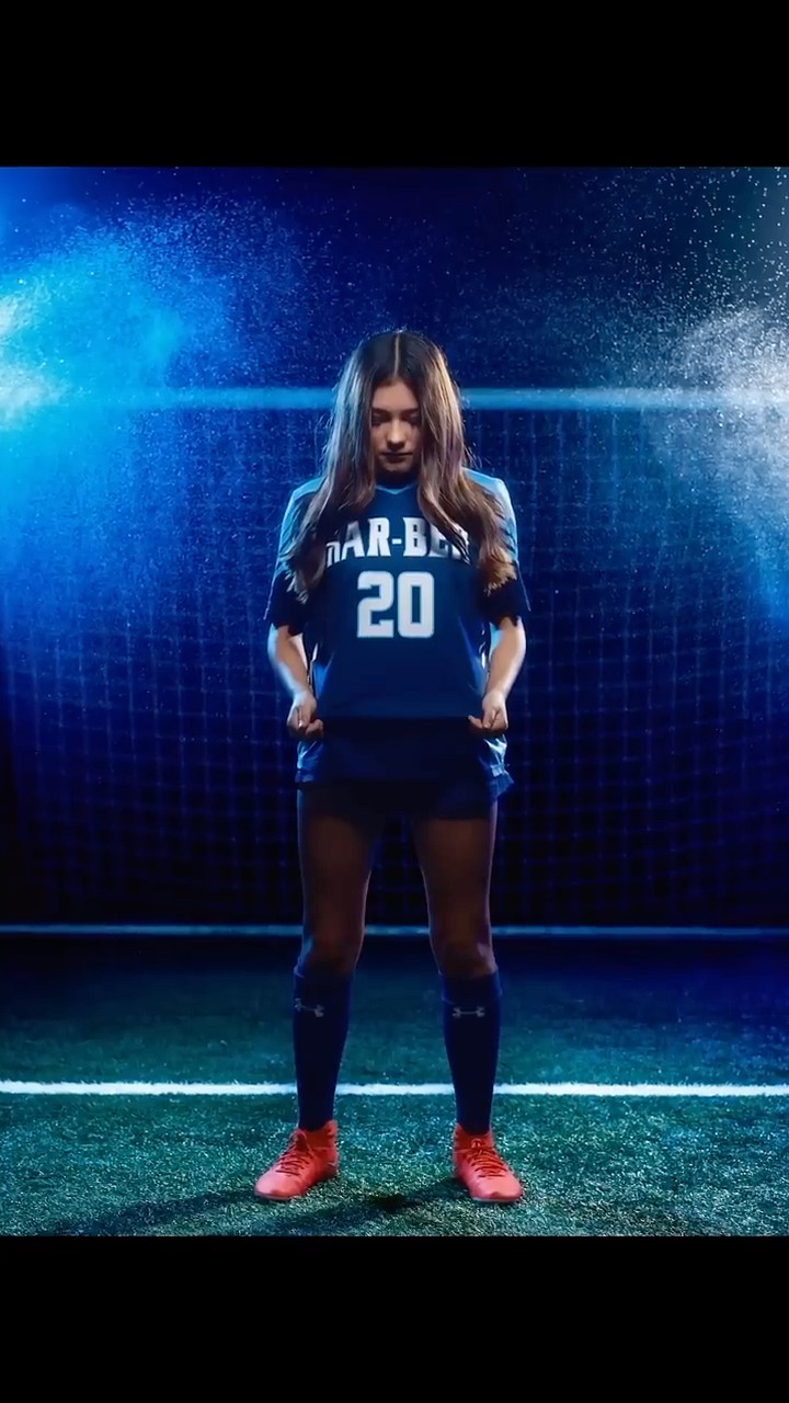 It’s number 20, again! Soccer photos with water spray for effect and photos with Coach! #soccer