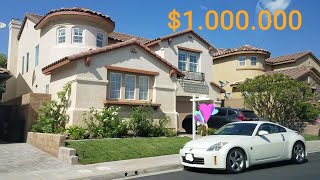 Xem nhà 1 triệu đô ở California/ Look inside a million dollar house in California || JenniferHuynh