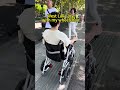 West Lake joy, with my wheelchair.
