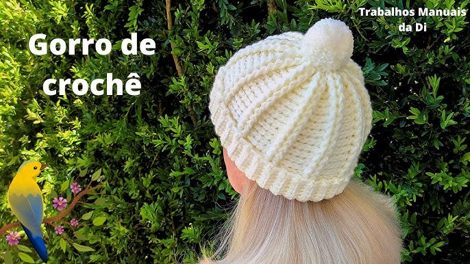 Easy Crochet Hat Pattern - Chunky Ribbed Beanie