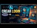 Como crear un LOGIN o INICIO de SESION en PHP y MySQL MVC POO AJAX (CODIGO FUENTE)
