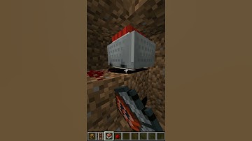 Trap chest | Redstone #8 #Shorts