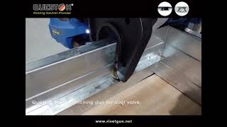 Clinching Tool For Duct Valve