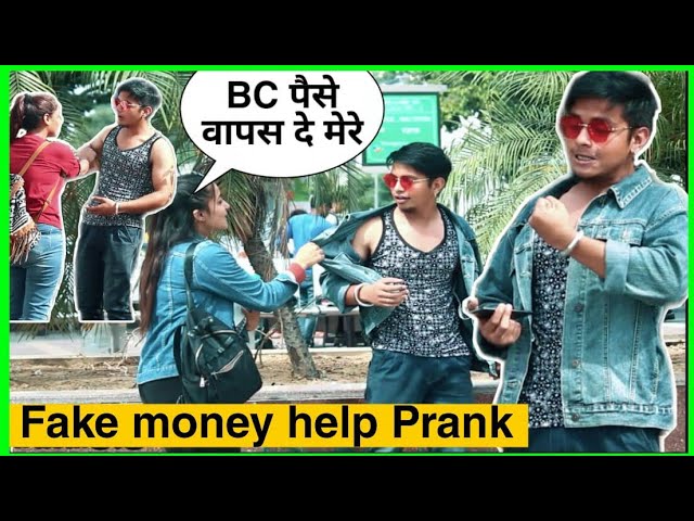 Fake Money Help Prank On Cute Girl S With A Twist Karan Kotnala Pranks In India Youtube