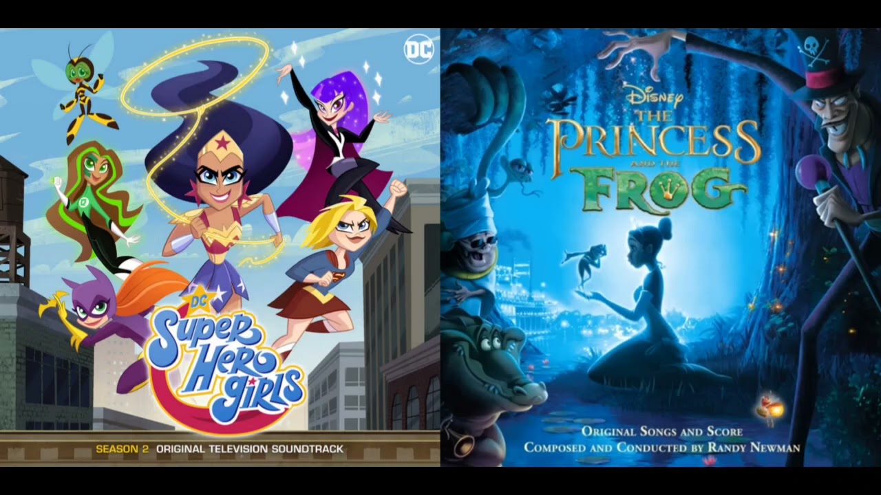 DC Superhero Girls & The Princess and The Frog - Happy Almost There Birthday Zee (Mashup)