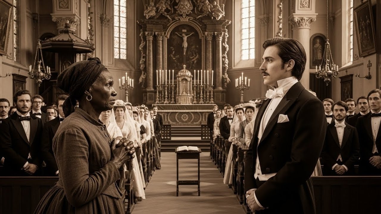 Une Vieille Esclave Adopta le Bébé Blanc de sa Baronne — Mais au Mariage, la Vérité Éclata