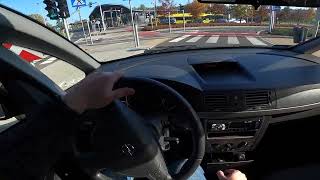 2007 Opel Meriva A 1.6 Twinport 105HP - POV Test Drive, exhaust sound and acceleration