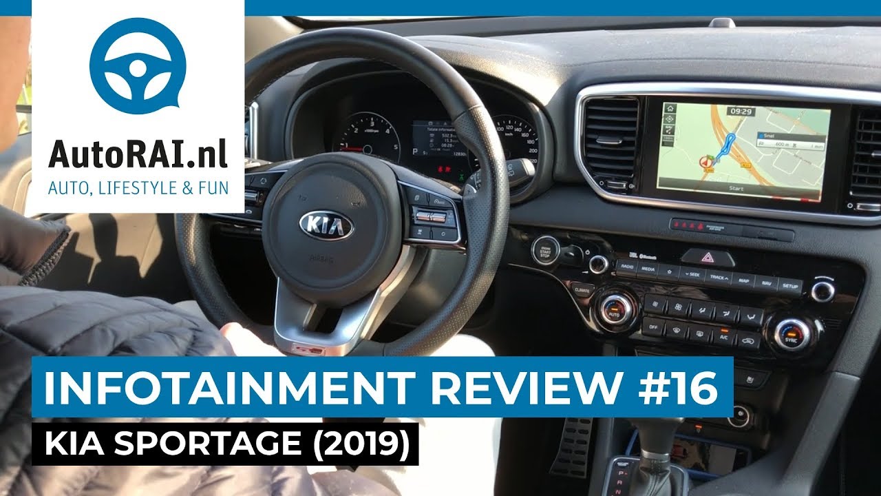 Kia Sportage (2019) Infotainment Review 16 AutoRAI TV YouTube