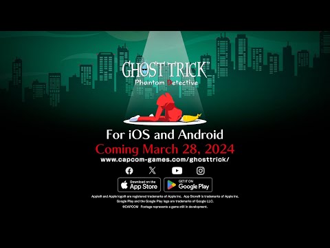 Ghost Trick: Phantom Detective - Announcement Trailer | iOS / Android