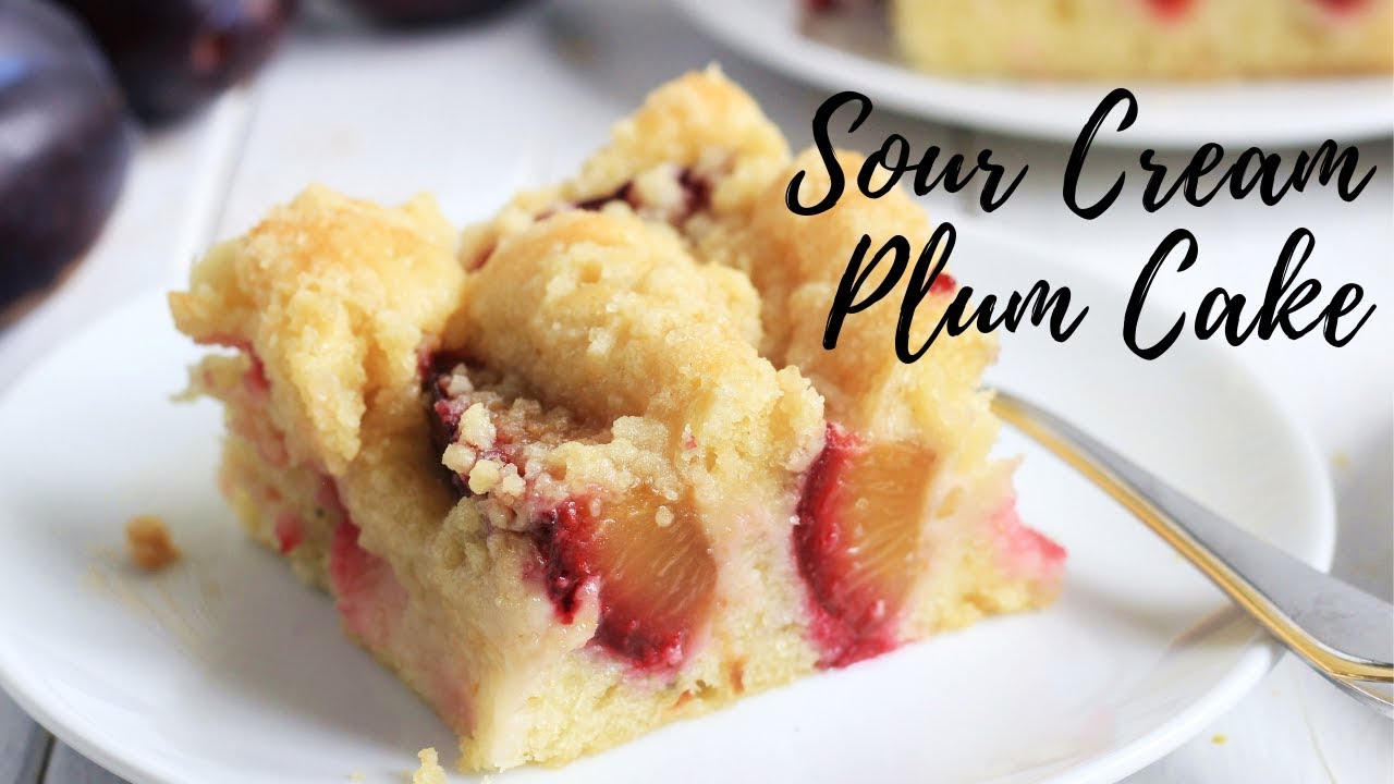 GERMAN PLUM CAKE | PFLAUMENKUCHEN RECIPE
