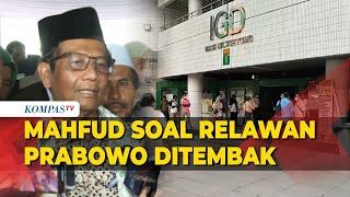 Perihal Kasus Penembakan Relawan Prabowo di Madura, Begini Respon Menko Polhukam Mahfud MD