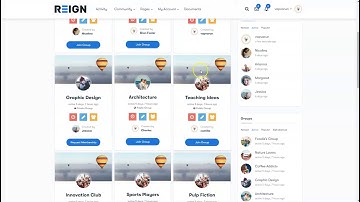 Reign BuddyPress setting  in default group cover image