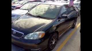Toyota Corolla S - Black Sharp & Fun - 5spd - Home of 101% Approval in Orlando