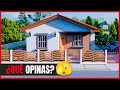 Planos de Casa PEQUEÑA de #3 Dormitorios y #2 Baños