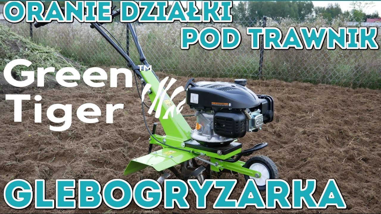 Na Działce! Vlog odc.31 Glebogryzarka Green Tiger. Oranie i równanie ziemi pod trawę 