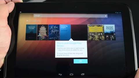 Google Nexus 10 Review Android 4 2HD - Unboxing it for first time
