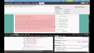 Webisode 2 - Webs.com Tutorial Video - Style a blog entry
