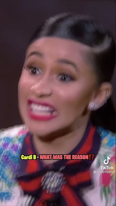 cardi b what was the reason 😒😒😒 - YouTube