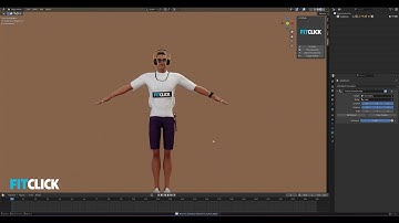 FitClick - Attach Clothes & Accessories to a Character in Blender with One Click