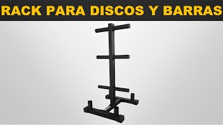 UNBOXING Rack para discos olímpicos y barras TAYGA