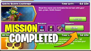 How to do 3 star in Goblin Queen challenge ( Clash of Clans )
